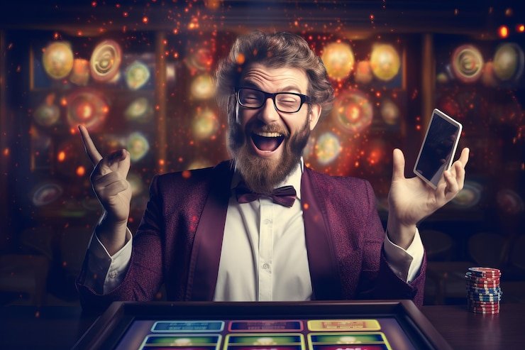 Antarmuka platform slot777 menampilkan berbagai permainan kasino, sportsbook, dan pasar esports di perangkat mobile